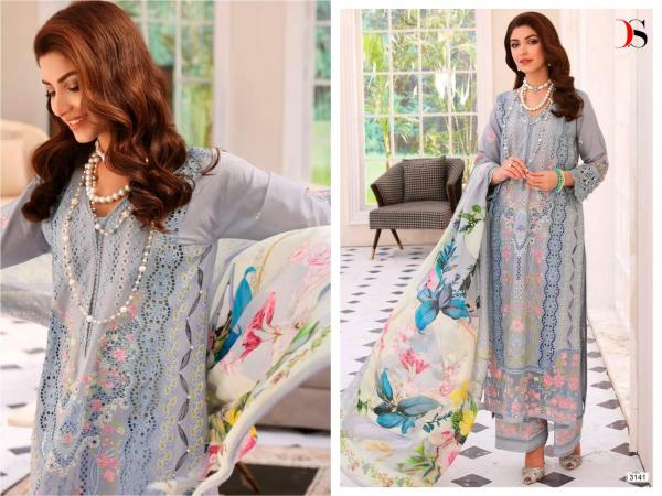 Deepsy Elaf Chikankari 23 Designer Pakistani Suits Collection